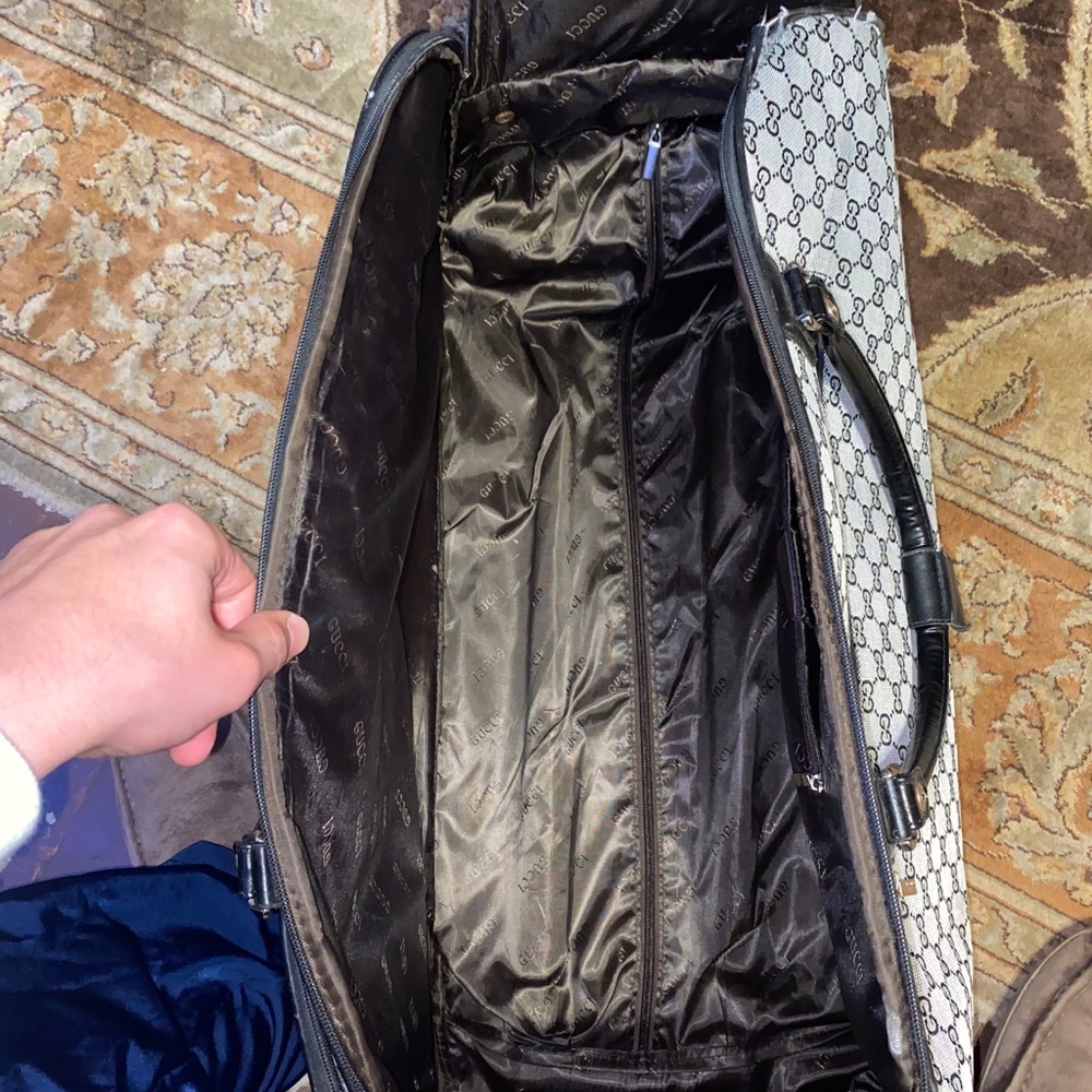 Vintage GUCCI Rolling Duffle Bag - Picture 6 of 14